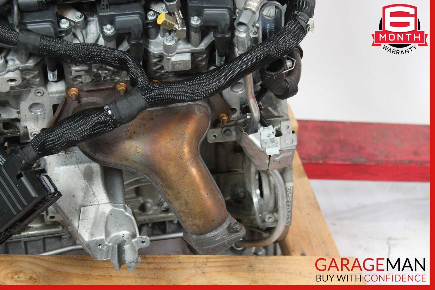 12-16 Mercedes W212 E350 CLS350 3.5L V6 RWD Engine Motor Block Assembly OEM