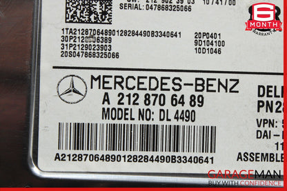 12-15 Mercedes SLK350 GLK350 E350 Sirius Satellite Radio Receiver Control Module