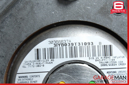 06-08 Mercedes R350 GL450 GL500 ML550 Steering Wheel Airbag Air Bag Gray