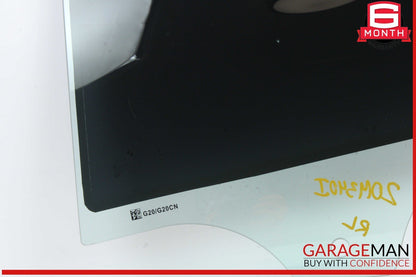 19-24 BMW M340i G20 330e 330i Rear Left Driver Side Door Window Glass OEM