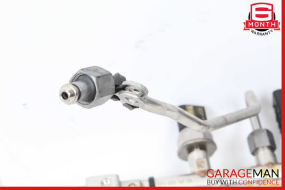 12-15 Mercedes W204 C250 SLK250 1.8L M271 Fuel Injector Rail Line Assembly OEM