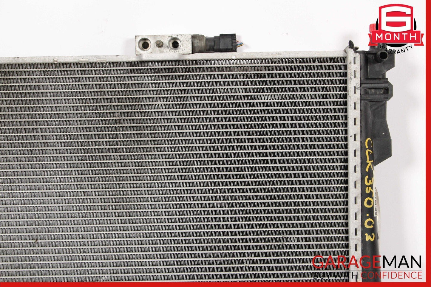 01-05 Mercedes W209 CLK320 C230 Engine Cooling Radiator AC A/C Condenser Assy
