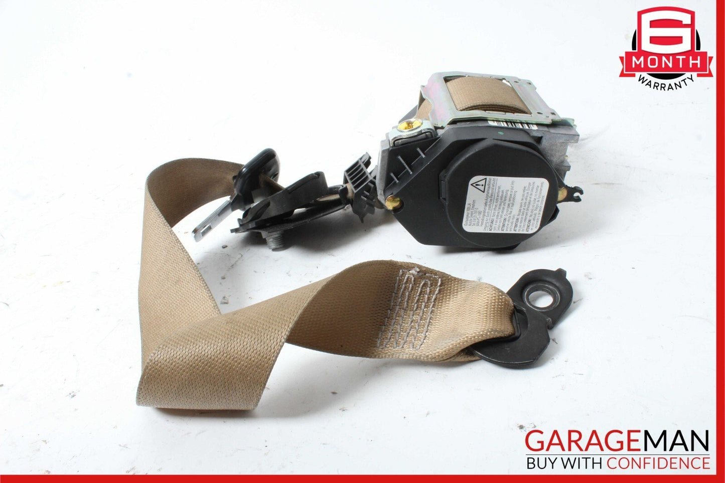 06-13 Mercedes ML350 R350 GL450 Front Right Seat Belt Seatbelt Retractor Brown