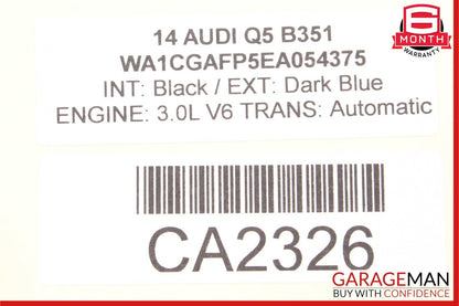 12-18 Audi Q5 A7 Front Left Driver Side Door Window Regulator Motor Unit OEM