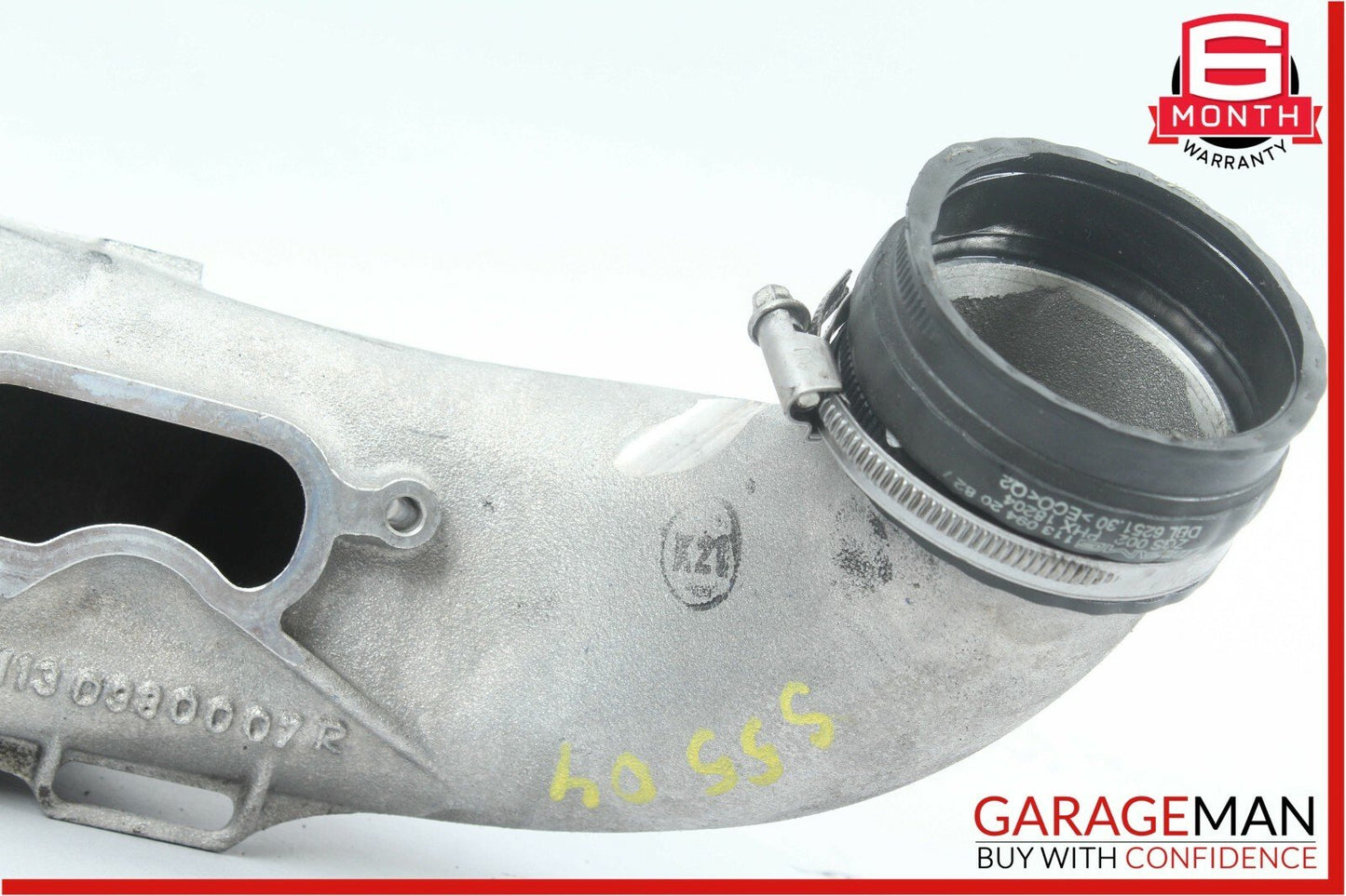 03-08 Mercedes W220 S55 CLS55 AMG Right Engine Kompressor Air Intake Manifold