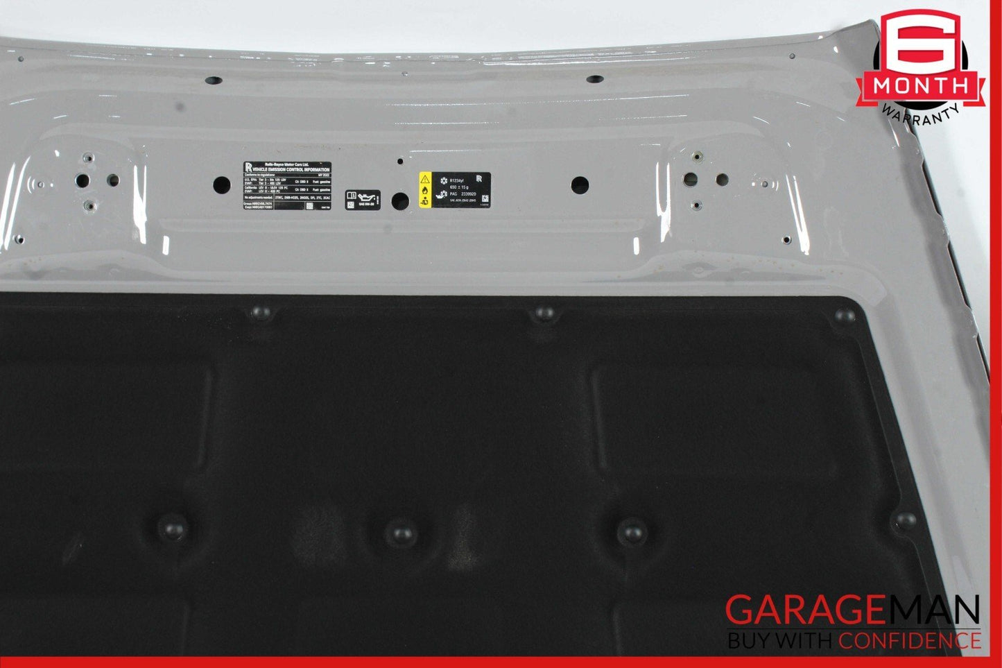 19-22 Rolls Royce Cullinan Front Hood Bonnet Lid Cover Panel Gray OEM