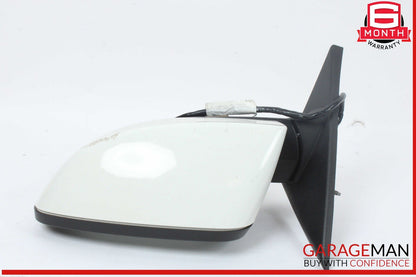 14-17 Maserati Quattroporte Ghibli Front Left Side Mirror Door Rear View White