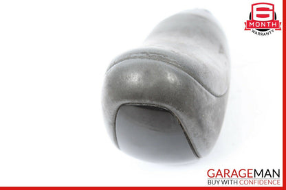 98-02 Mercedes W210 E320 E55 AMG Shift Knob Gear Shifter Leather Gray OEM