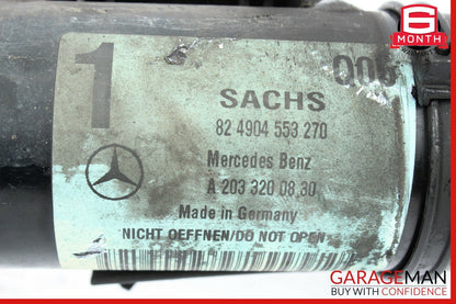 01-07 Mercedes W203 C280 Sachs Front Right & Left Shock Absorber Spring Set RWD