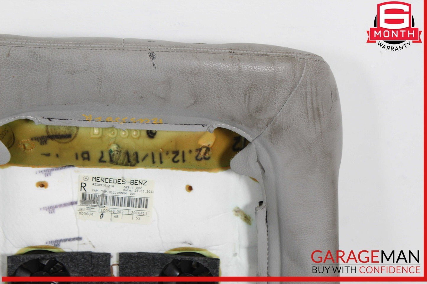 12-14 Mercedes W218 CLS550 Top Upper Seat Cushion Front Right Passenger Side OEM