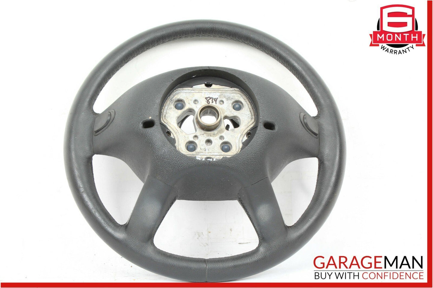 07-09 Mercedes W221 S550 CL550 Steering Wheel w/ Paddle Shifters Black OEM