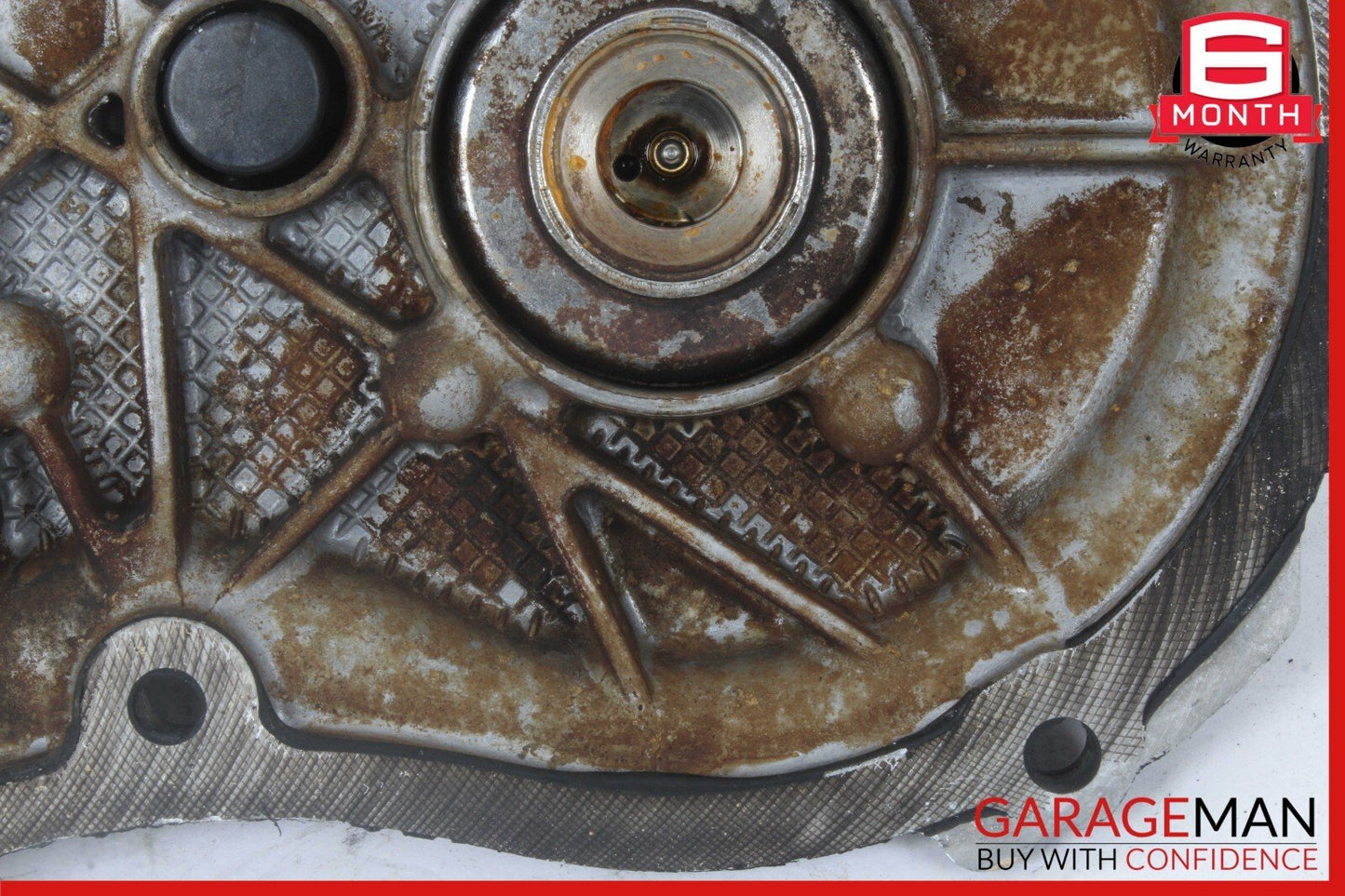 05-13 Mercedes W251 R350 E550 Front Left Side Engine Timing Chain Cover Plate