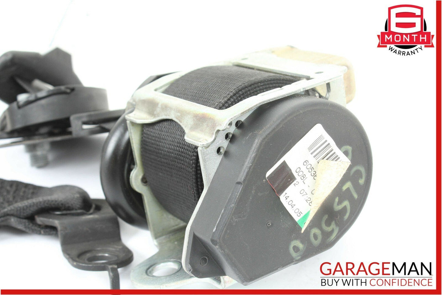 03-06 Mercedes E320 CLS500 Front Right Side Seatbelt Seat Belt Retractor Black