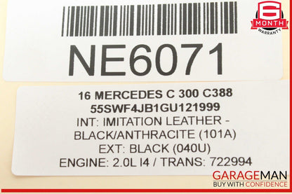 15-20 Mercedes W205 C300 C350e Front Right Side Suspension Lower Control Arm OEM