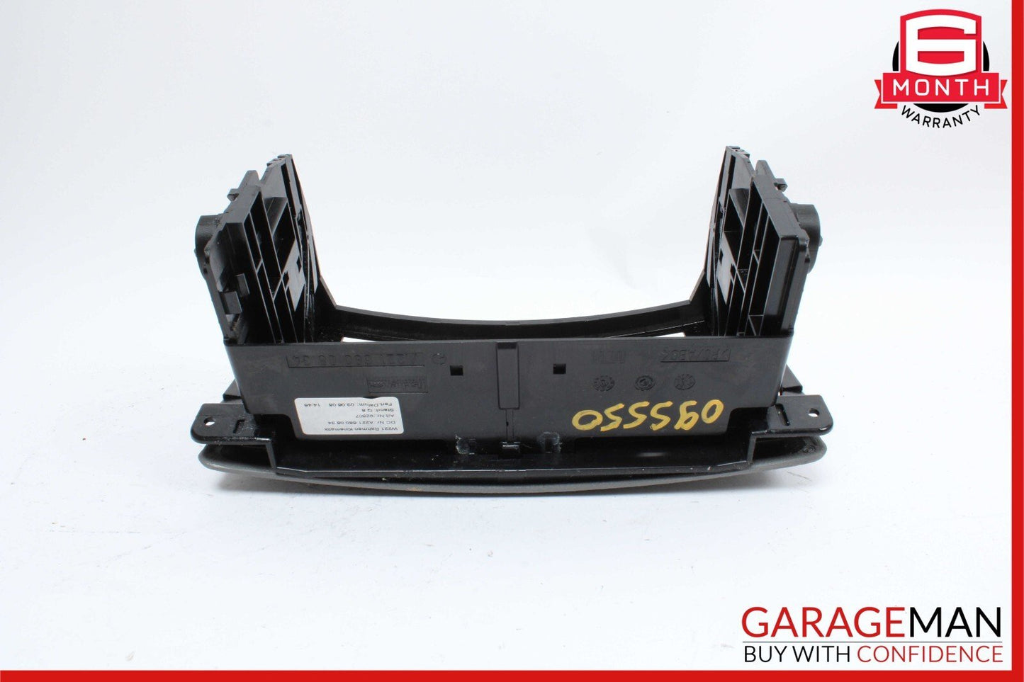 07-13 Mercedes W221 S550 Center Console CD Player Cover Trim Panel Gray OEM