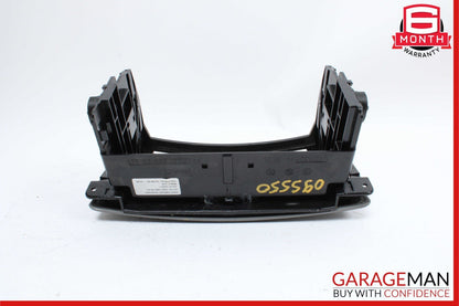 07-13 Mercedes W221 S550 Center Console CD Player Cover Trim Panel Gray OEM