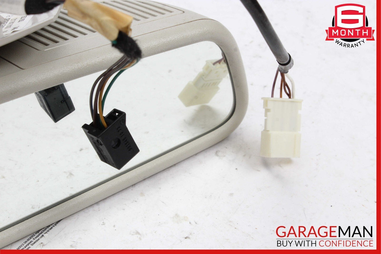 07-09 Mercedes W211 E350 E550 E63 AMG Interior Top Upper Rear View Mirror Grey