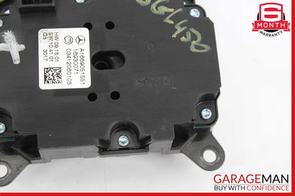 13-16 Mercedes-Benz GL450 X166 Suspension Control Switch 1669051551 Genuine