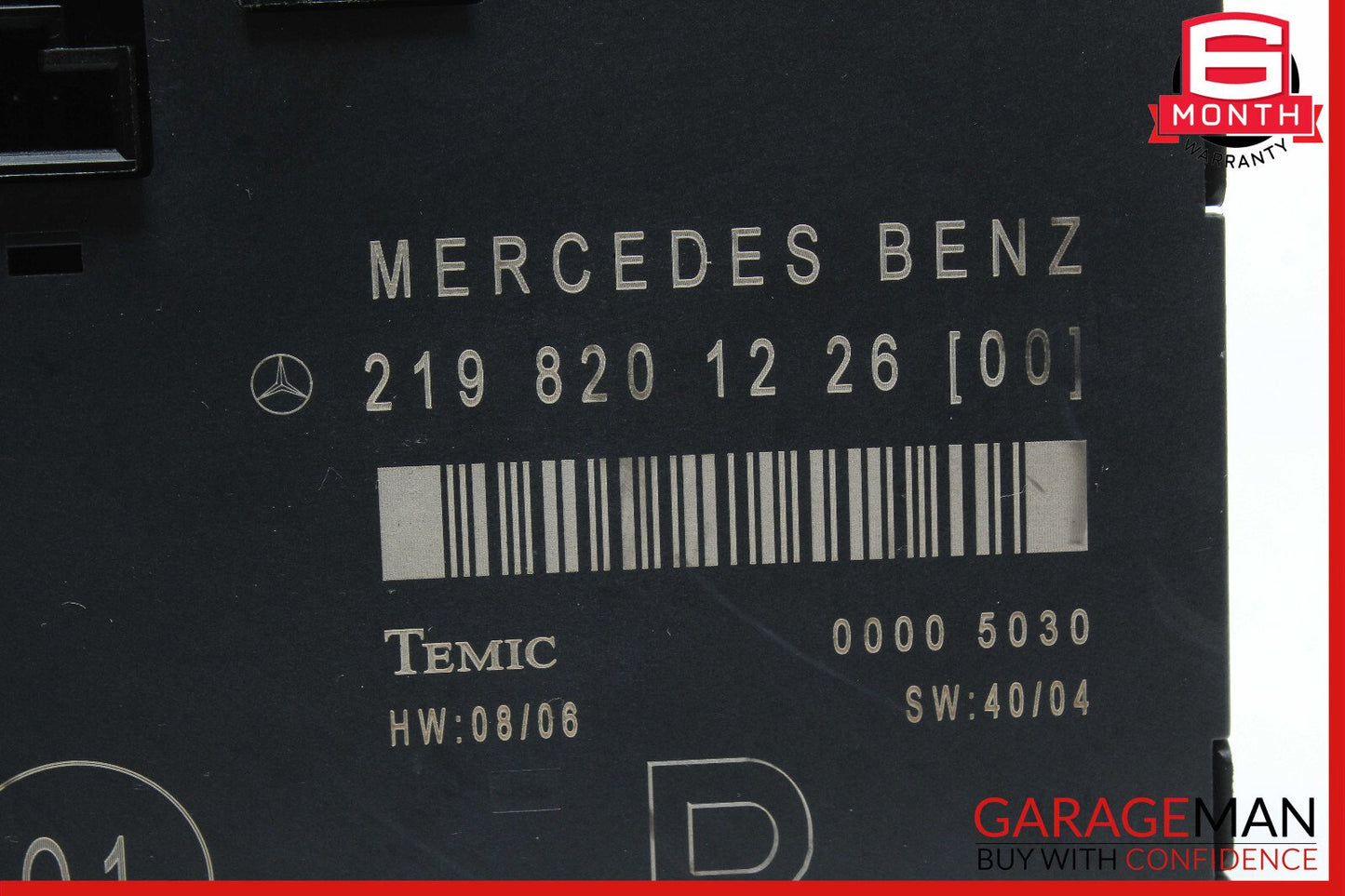 06-11 Mercedes W219 CLS500 Front Right Passenger Door Control Module OEM