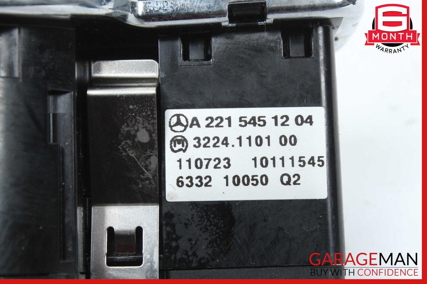 07-14 Mercedes W221 S550 CL550 Headlight Switch Night Vision Control OEM
