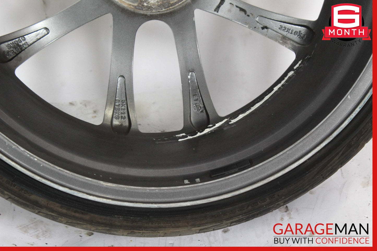 06-20 Mercedes ML350 GL450 GLE350 Wheel Tire Rim 22X10.5J OEM