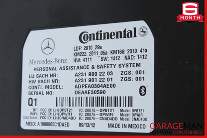10-16 Mercedes E350 C250 C300 C350 Tele Aid Control Module Unit 2319002203 OEM