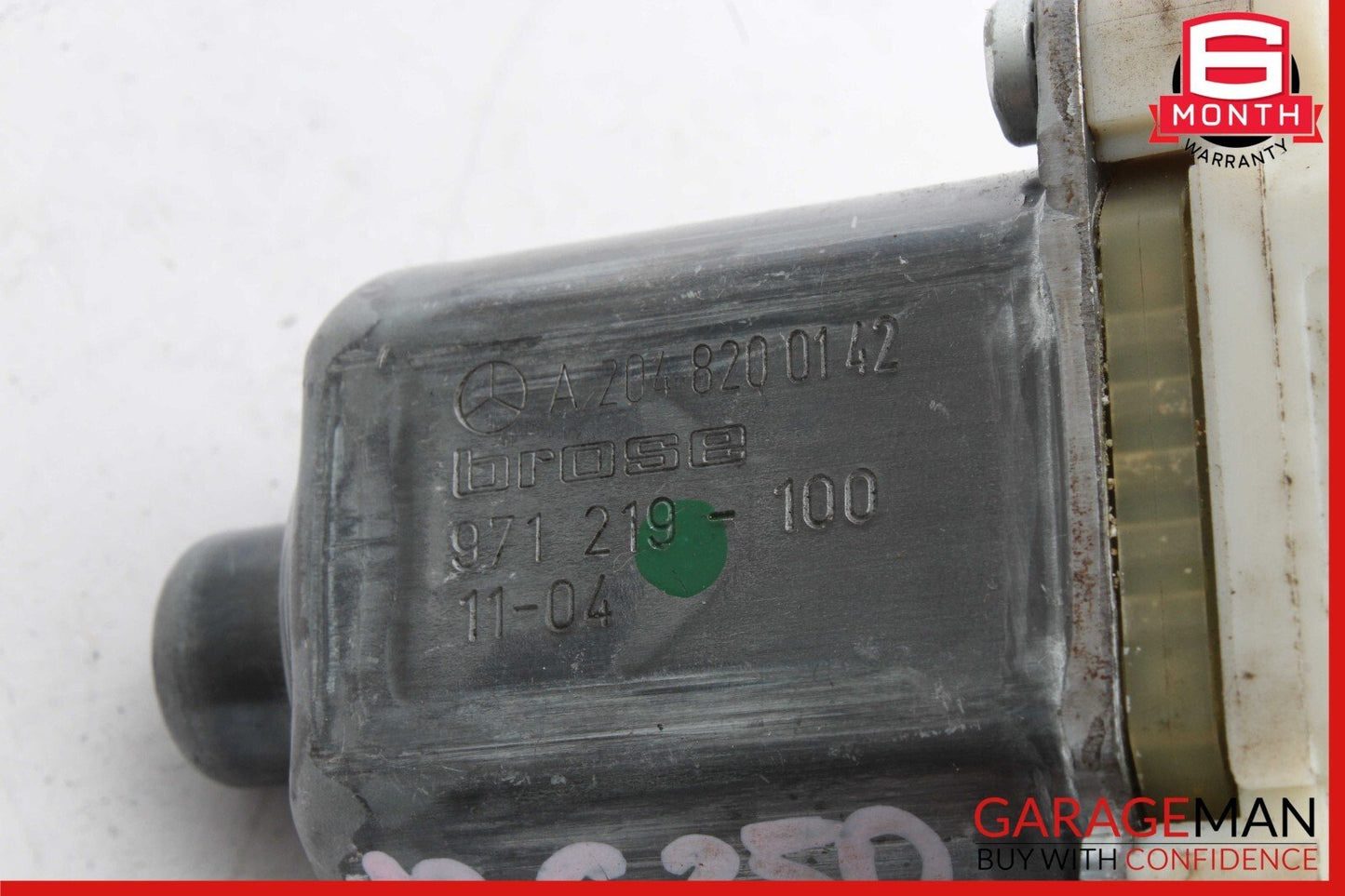 08-16 Mercedes W204 C250 C300 C350 Front Left Door Window Regulator Motor OEM