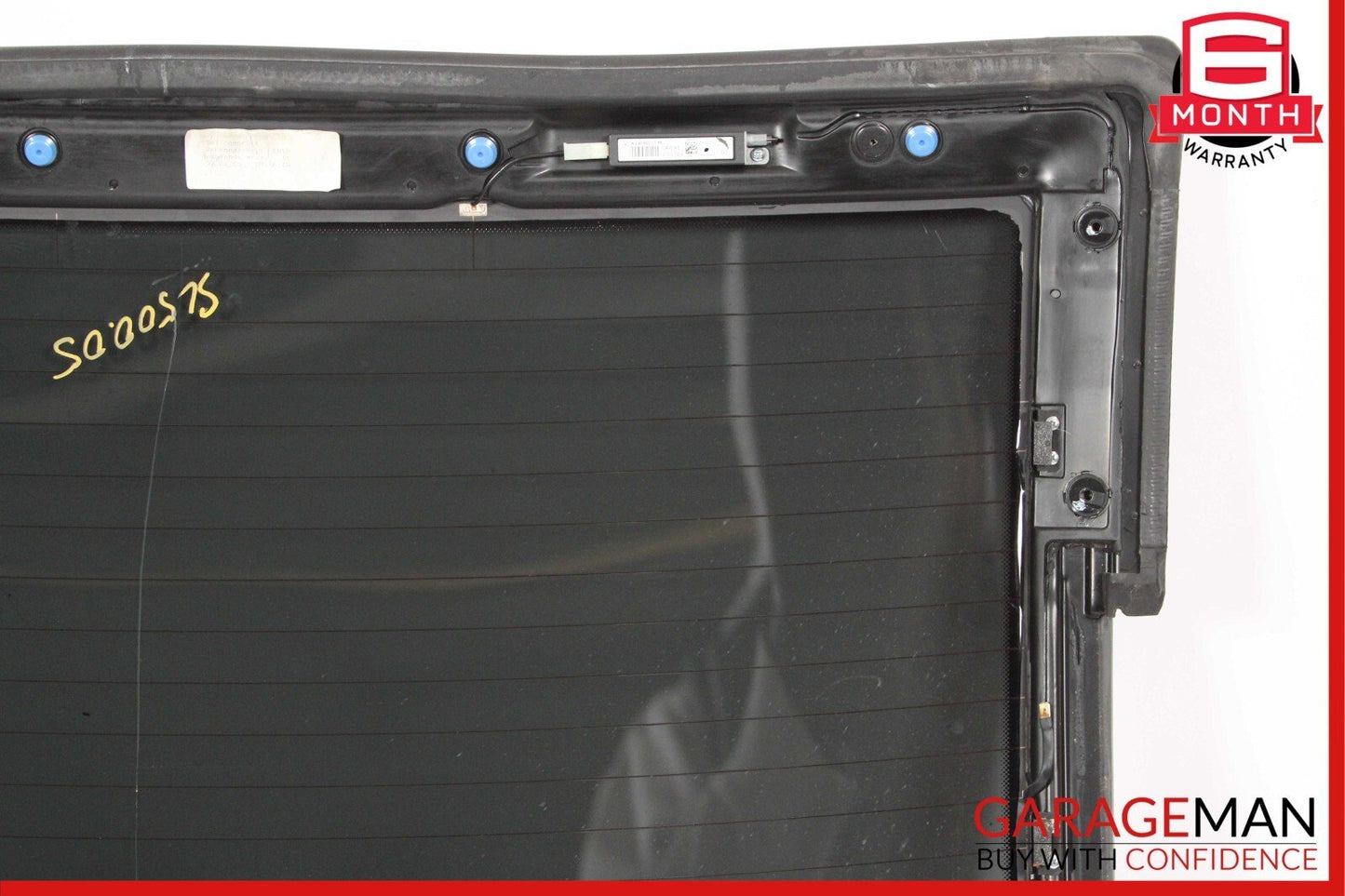 03-11 Mercedes R230 SL500 Rear Windshield Window Auto Glass Trim Panel Assembly