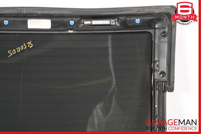 03-11 Mercedes R230 SL500 Rear Windshield Window Auto Glass Trim Panel Assembly