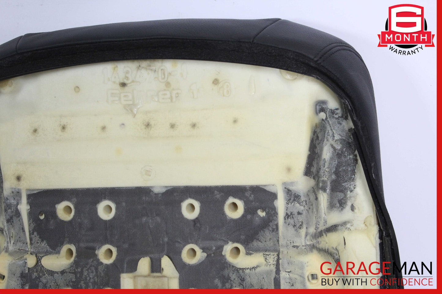 12-18 BMW F30 320i Front Left Lower Bottom Seat Cushion Cover OEM