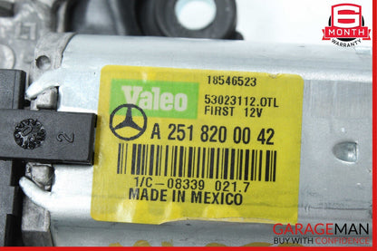 06-13 Mercedes W164 ML350 GL450 Rear Glass Windshield Wiper Motor Unit OEM