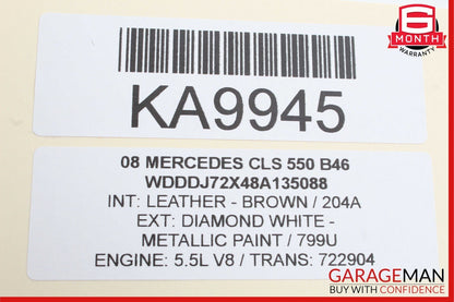 06-11 Mercedes CLS550 CLS500 E550 Rear Door Keyless Go Control Module Unit