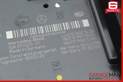 10-18 Mercedes W212 E350 E400 CLS550 Rear SAM Fuse Box Relay Control Module OEM