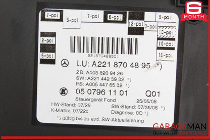 07-13 Mercedes W221 S550 Rear Right or Left Side Door Control Module Unit OEM