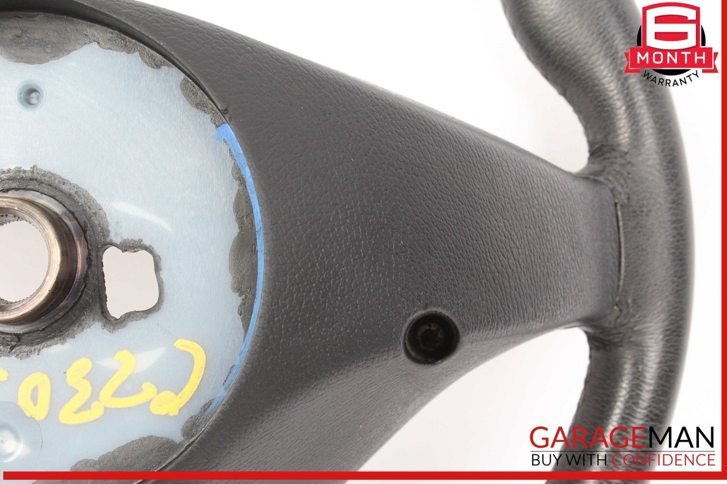 05-08 Mercedes W203 C230 SLK350 SLK280 Front Left Side Steering Wheel Black OEM