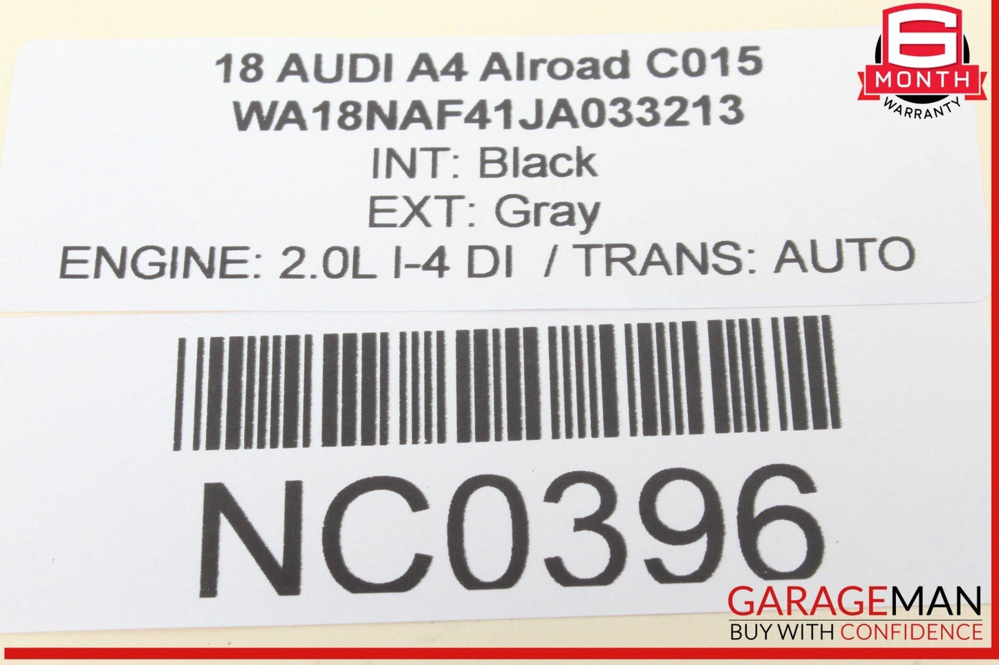 18-20 Audi A4 Allroad Q5 Body Comfort Control Module Unit BCM 8W0907063CG OEM