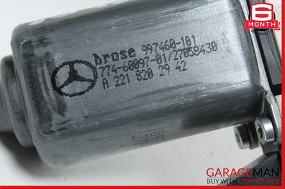 07-13 Mercedes S600 S550 S63 AMG Rear Left Side Door Window Regulator Motor Unit