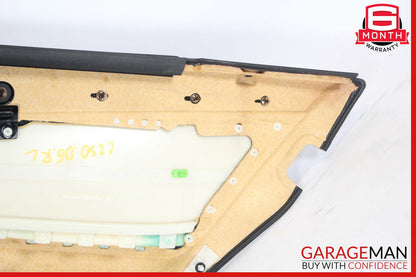 05-07 Mercedes W203 C230 Sedan Rear Left Side Interior Door Panel Trim Cover OEM