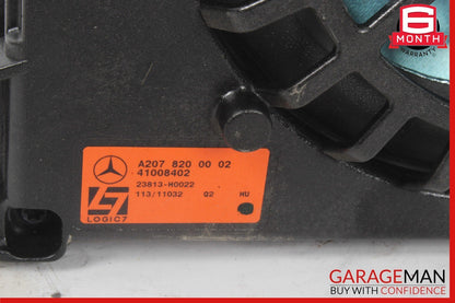 11-17 Mercedes W207 E350 E400 E550 Convertible Logic7 Rear Subwoofer OEM