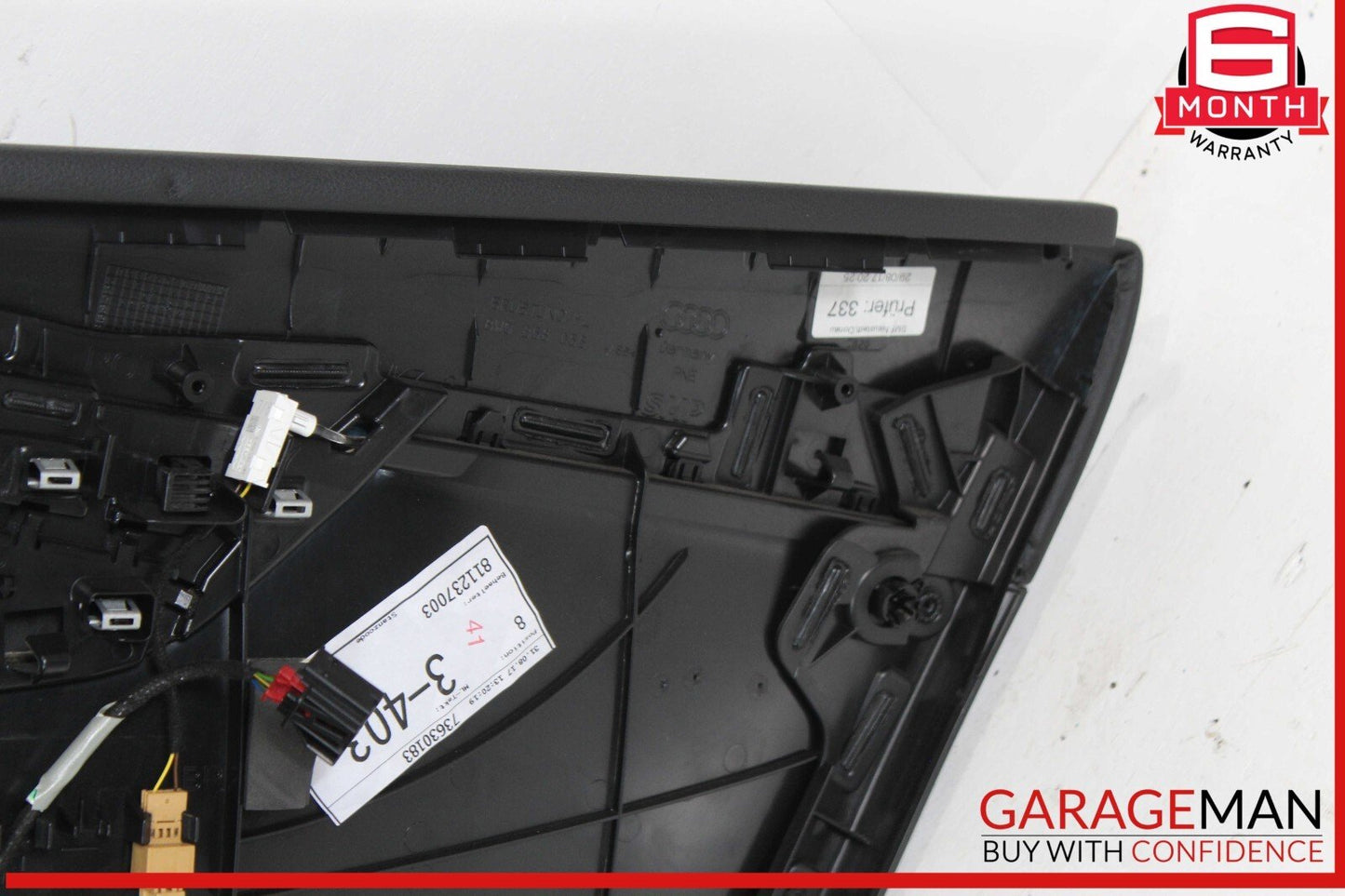 17-19 Audi A4 Rear Left Driver Side Interior Door Panel Trim OEM