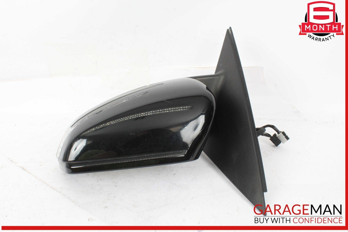 12-15 Mercedes W204 C250 C350 Front Left Side Mirror Rear View Door Silver OEM