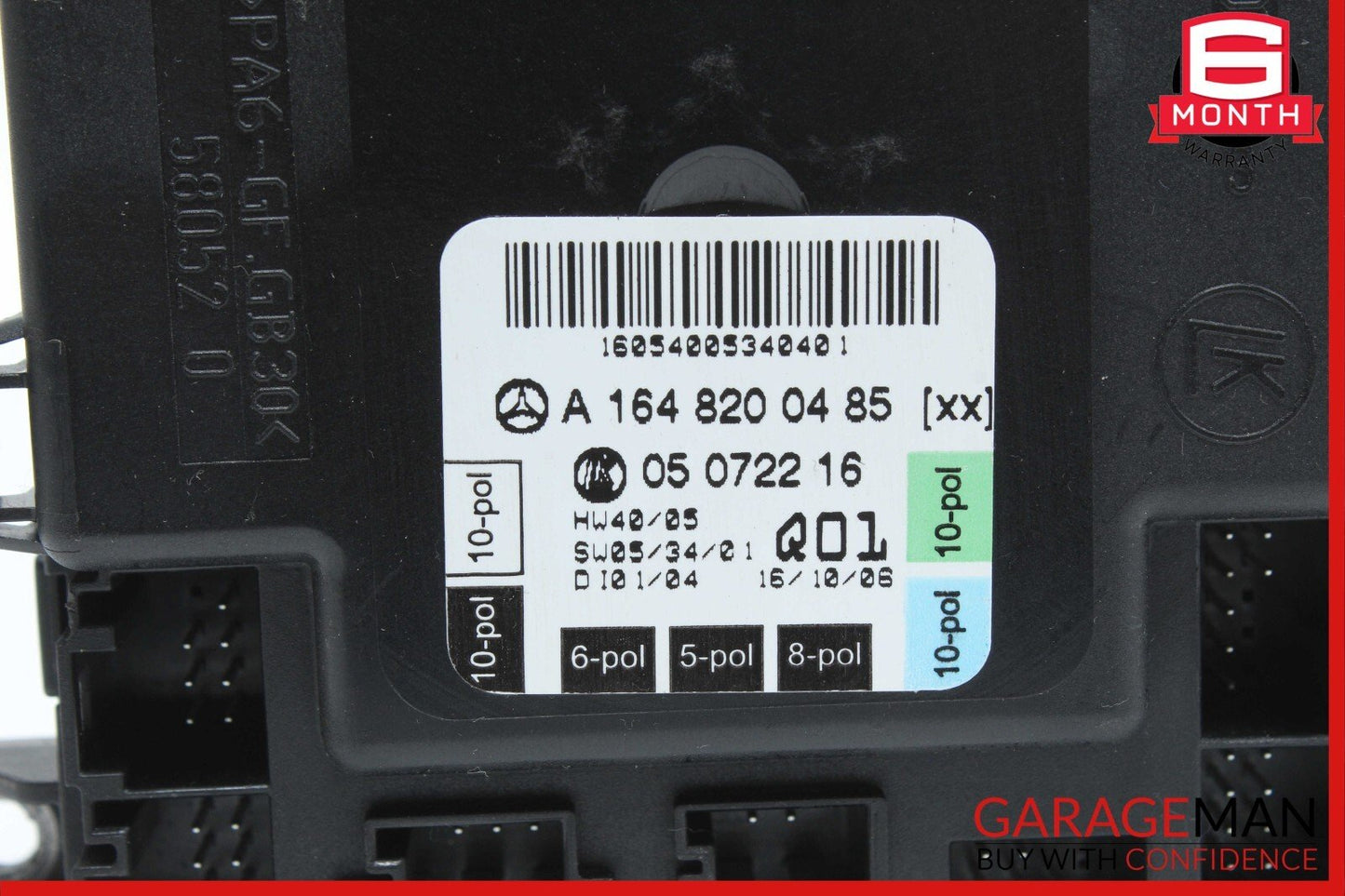 06-13 Mercedes W164 ML350 4MATIC Front Right Passenger Side Door Control Module