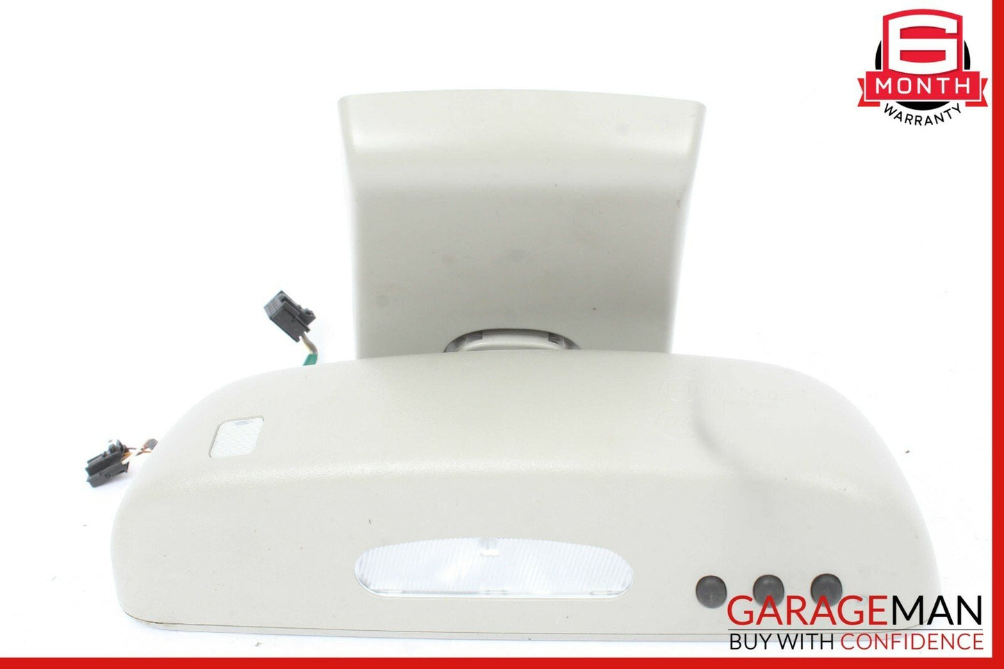 07-09 Mercedes W221 S550 Interior Top Upper Rear View Mirror Assembly Grey