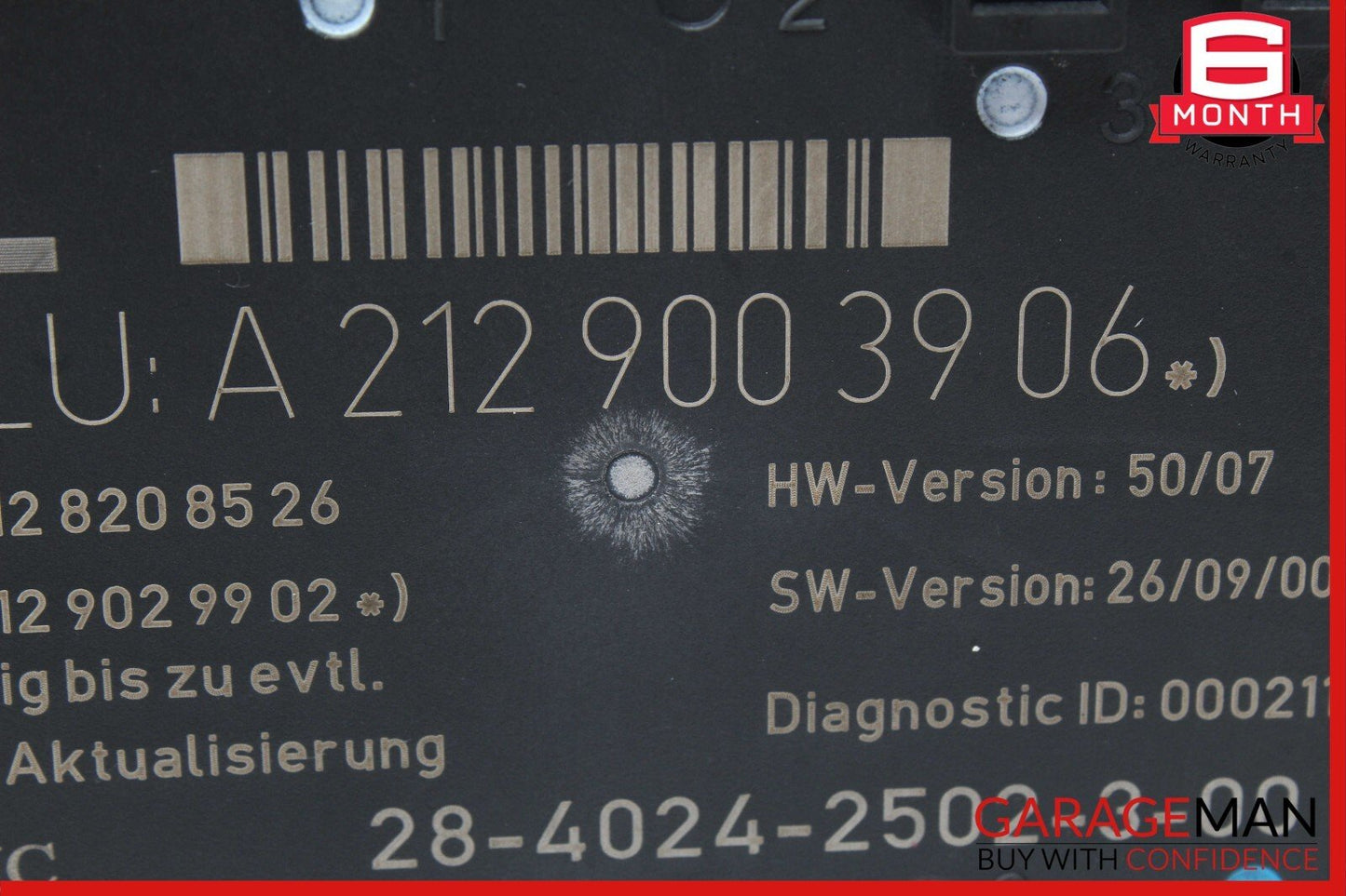 08-14 Mercedes W204 C250 C300 C350 Rear Left Side Door Control Module Unit OEM