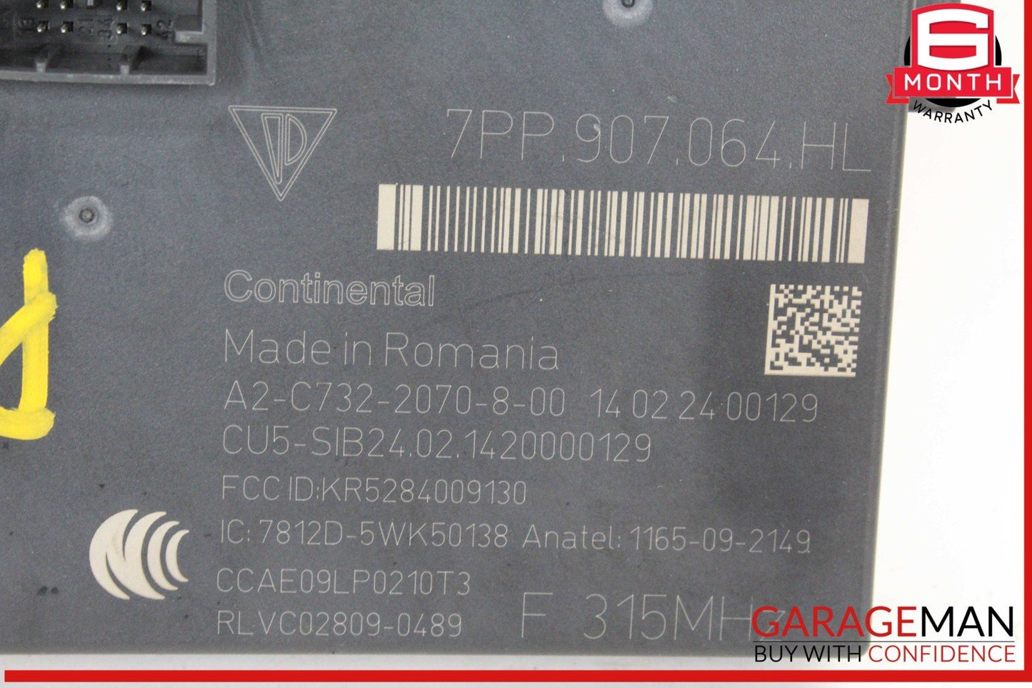 12-24 Porsche Panamera 970 E-Hybrid Front BCM BCU Body Control Module Unit OEM
