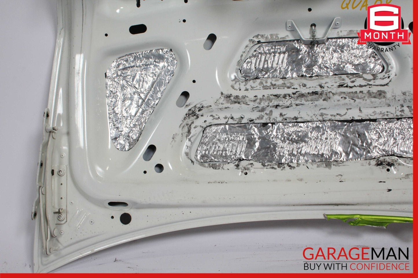 03-13 Maserati Quattroporte M139 Rear Trunk Lid Deck Shell Panel White OEM