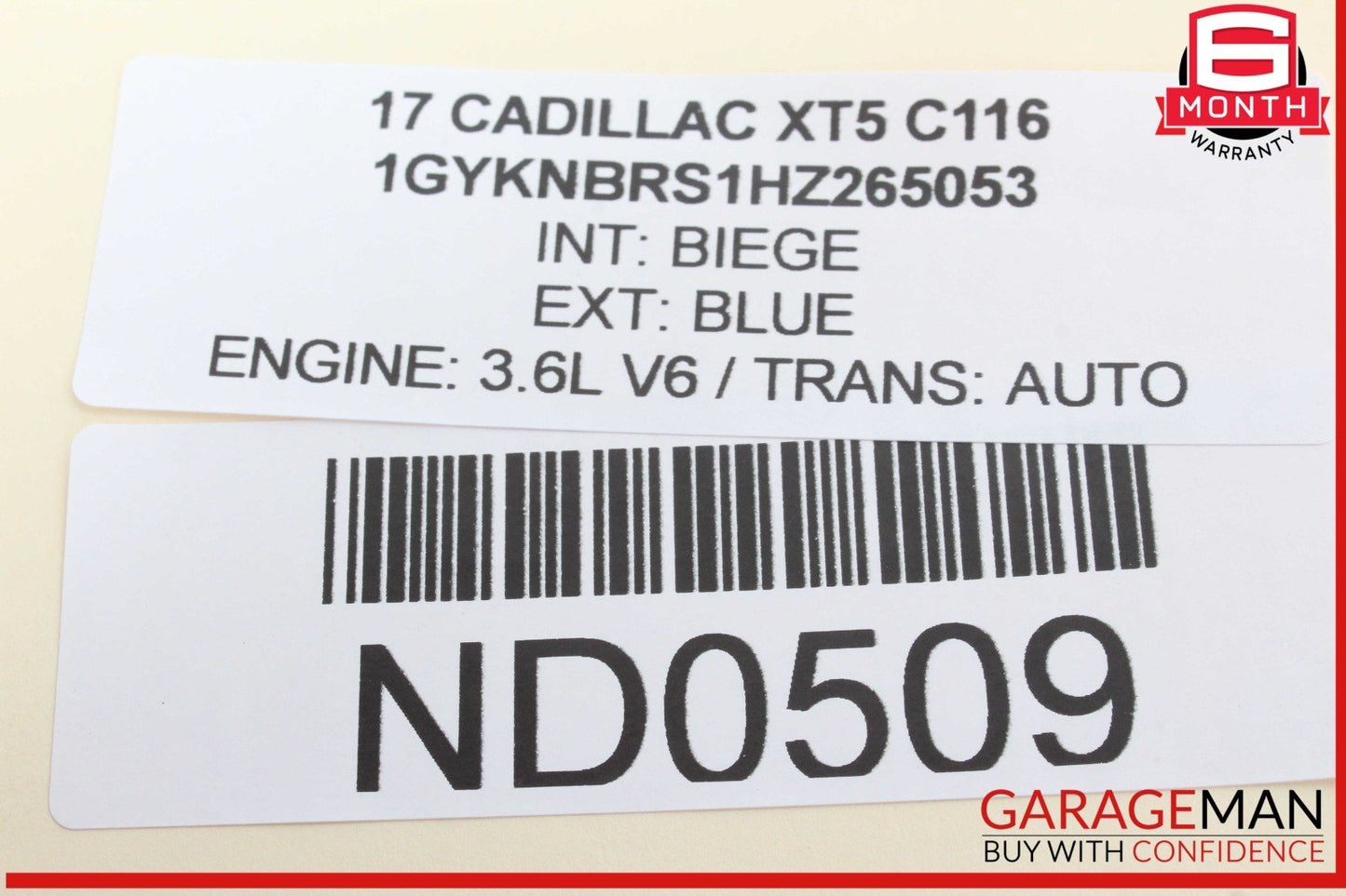 17-23 Cadillac XT5 Front Right Passenger Side Seat Heater Control Module Unit