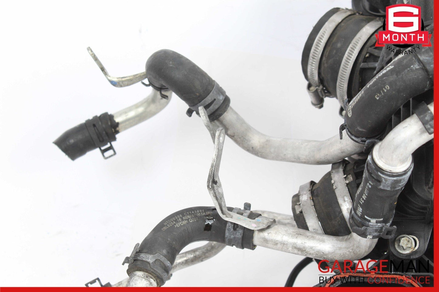 Mercedes X166 GL450 Air Intake Manifold Distributor Engine Intercooler Assembly