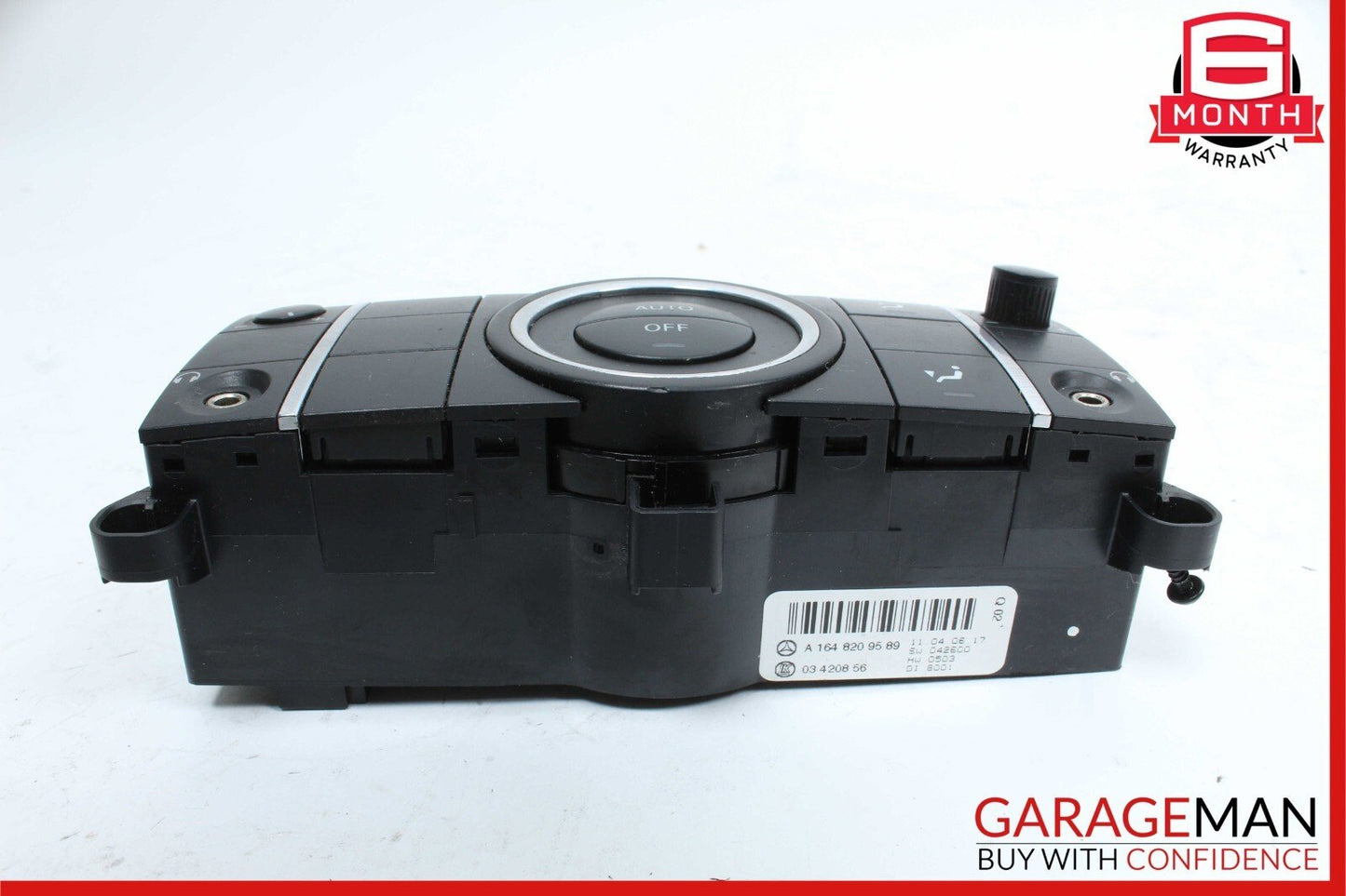 06-12 Mercedes X164 GL450 4MATIC Rear A/C Heater Climate Control Switch Unit OEM