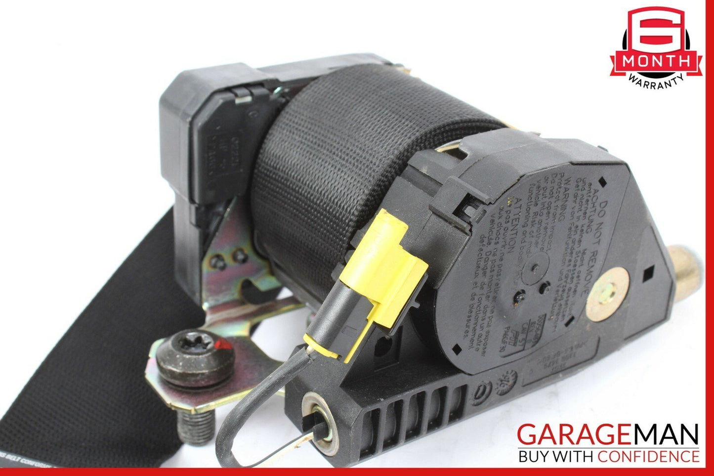 98-05 Mercedes W163 ML55 AMG ML500 Rear Right Seat Belt Retractor Black OEM